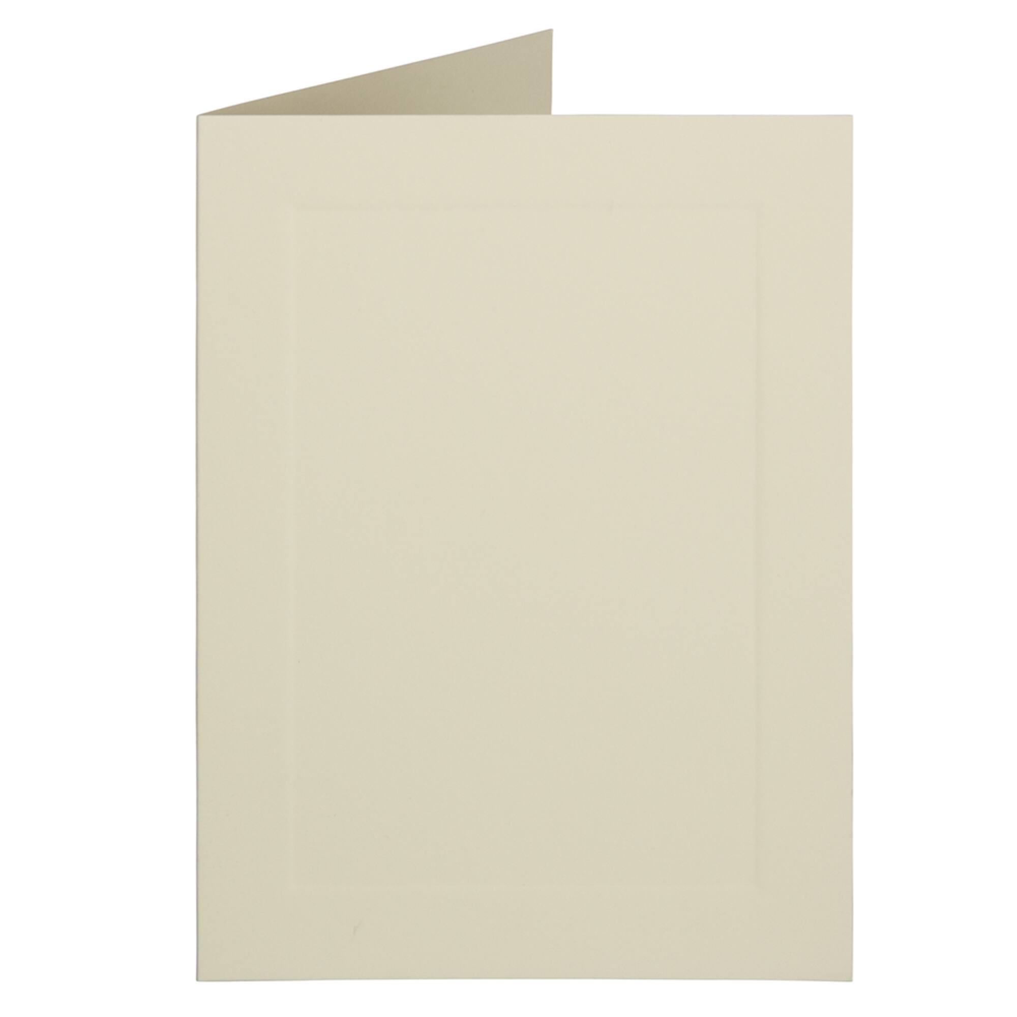 JAM Paper 4.62" x 6.25" Ivory Panel Blank Foldover Cards